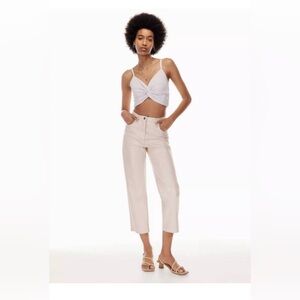 Aritzia Wilfred The Melina Cropped Pants
2, Tall, color Vin Gris new without tag